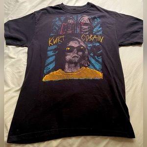 Kurt Cobain T-Shirt in size M in black